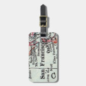 San Francisco Bagagelabel Husband Gift (Voorkant verticaal)