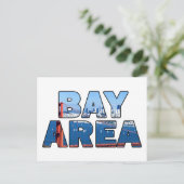 San Francisco Bay Area Briefkaart (Staand voorkant)