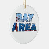 San Francisco Bay Area Keramisch Ornament (Rechts)