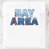 San Francisco Bay Area Rechthoekige Sticker (Tas)