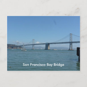 San Francisco Bay Bridge Briefkaart