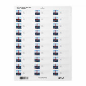 San Francisco Bay Bridge Etiket (Full Sheet)