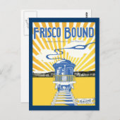 San Francisco Bound Briefkaart (Voorkant / Achterkant)