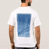 San Francisco Bridge Blue T-shirt (Achterkant)