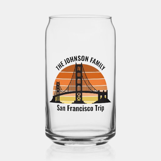 San Francisco Bridge Sunset Custom Triage Souvenir (Recto)