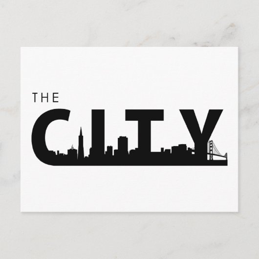 San Francisco Briefkaart (Voorkant)