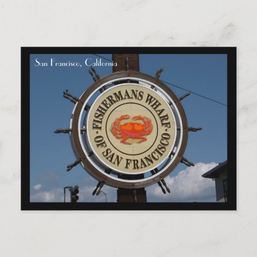 San Francisco Briefkaart (Voorkant)