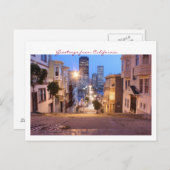 San Francisco Briefkaart (Voorkant / Achterkant)