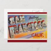 San Francisco  Briefkaart (Voorkant / Achterkant)