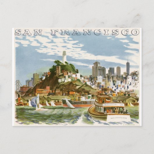 San Francisco Briefkaart (Voorkant)