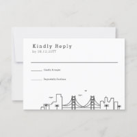 San Francisco bruiloft | Skyline RSVP