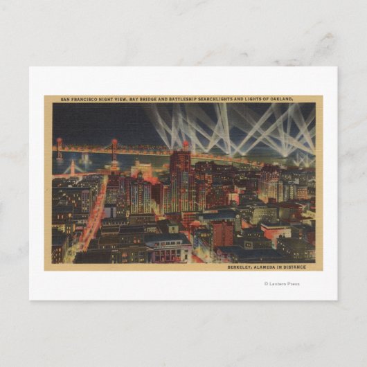 San Francisco, CA 3 Briefkaart (Voorkant)