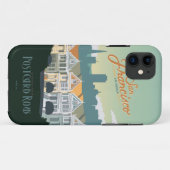San Francisco, CA - Briefkaart Row Case-Mate iPhone Case (Achterkant (horizontaal))