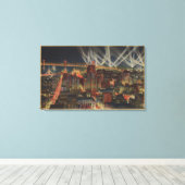 San Francisco, CA Canvas Afdruk (Insitu (Houten vloer))