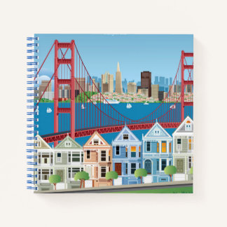 San Francisco, CA | De stad van de baai Notitieboek