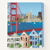 San Francisco, CA | De stad van de baai Notitieboek (Achterkant)
