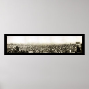San Francisco CA Foto 1910 Poster