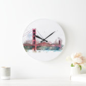 San Francisco, CA - Golden Gate Bridge Grote Klok (Huis)