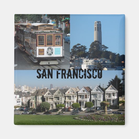 San Francisco, CA Magneet (Voorkant)