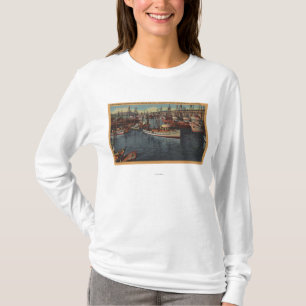 San Francisco, CA Purse-Seiners op Fisherman's T-shirt