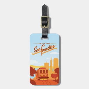 San Francisco, CA - The City by the Bay Bagagelabel
