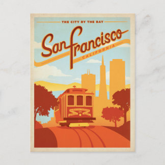 San Francisco, CA - The City by the Bay Briefkaart
