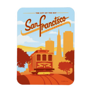 San Francisco, CA - The City by the Bay Magneet
