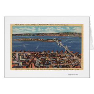 San Francisco, CAAerial Uitzicht S.F. Bridge