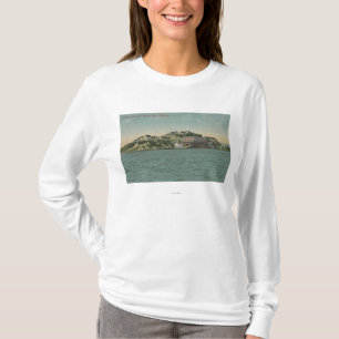 San Francisco, CAAlcatraz Island Prison Uitzicht T-shirt