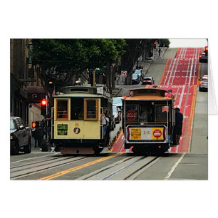 San Francisco Cable Car #2 Kaart