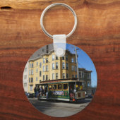 San Francisco Cable Car #4 Sleutelhanger (Voorkant)