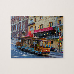 San Francisco Cable Car #5-2 Jigzaag Puzzle Legpuzzel