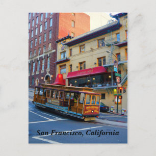 San Francisco Cable Car #5 Briefkaart