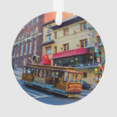 San Francisco Cable Car #5 Ornament (achterkant)