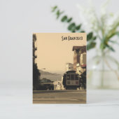 San Francisco Cable Car Briefkaart (Staand voorkant)