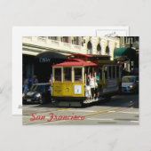 San Francisco Cable Car Briefkaart (Voorkant / Achterkant)
