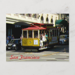 San Francisco Cable Car Briefkaart