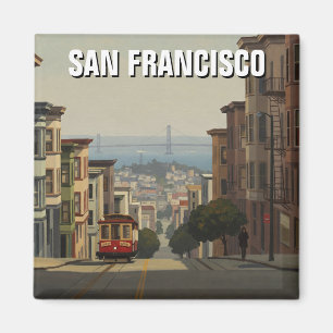 San Francisco Cable Car Californië Magneet