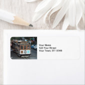 San Francisco Cable Car Etiket (Insitu)