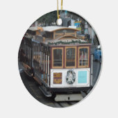 San Francisco Cable Car Keramisch Ornament (Links)