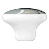 San Francisco Cable Car Keramische Knop (Zijkant)