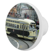San Francisco Cable Car Keramische Knop (Rechts)