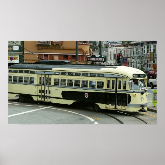 San Francisco Cable Car Poster (Voorkant)