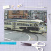San Francisco Cable Car Tissuepapier (Craft)