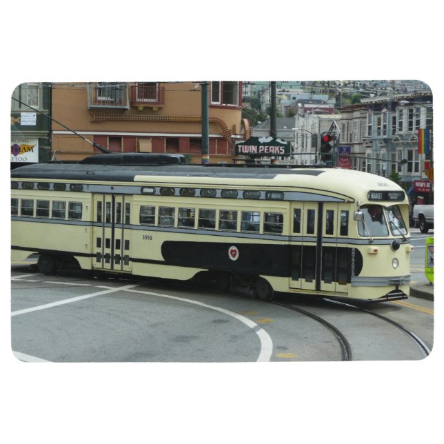 San Francisco Cable Car Vloermat (Voorkant)