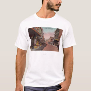 San Francisco, CADirt Road Uitzicht van Chinatown T-shirt