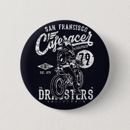 San Francisco Cafe Racer Motor California Ronde Button 5,7 Cm