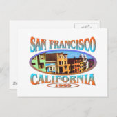 San Francisco California 1969 Briefkaart (Voorkant / Achterkant)