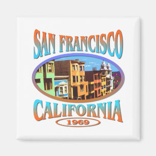San Francisco California 1969 Magneet