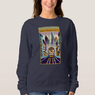 San Francisco California Art Deco Trui